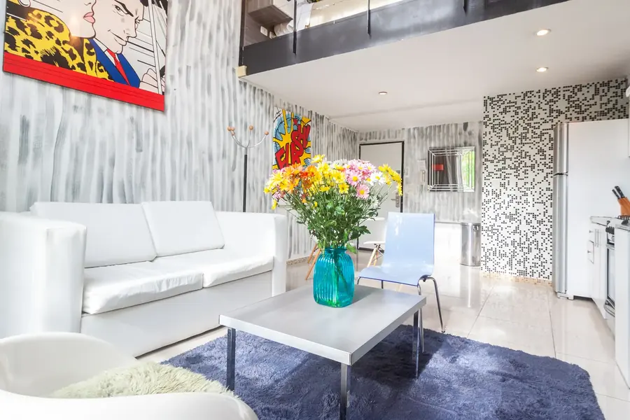 Interior — Blue Apartment